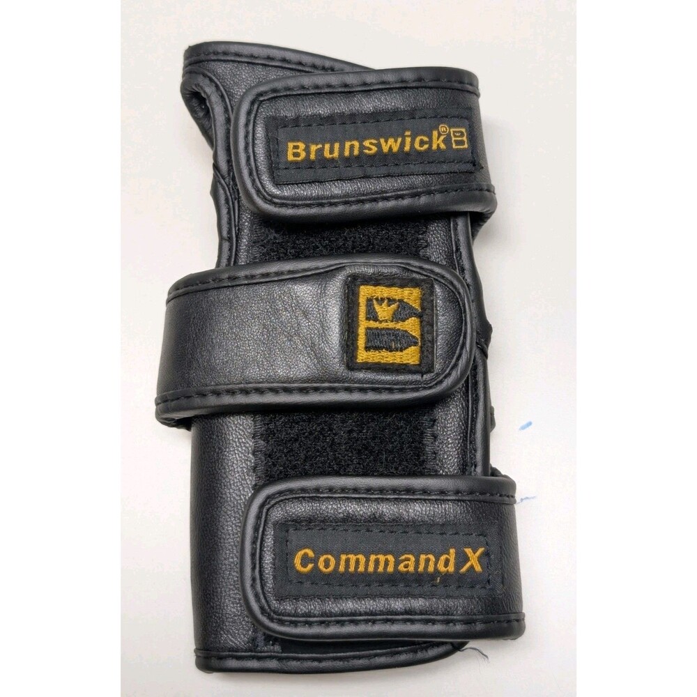 Brunswick Command X Black Bowling Wrist Support Size Small Right Hand